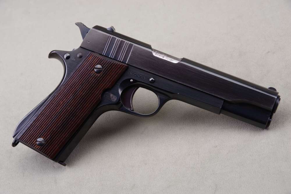 All Original WW II  British Contract Ballester-Molina 45 ACP 5'' Blue 98%  -img-7