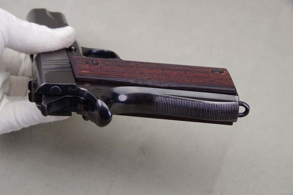 All Original WW II  British Contract Ballester-Molina 45 ACP 5'' Blue 98%  -img-16
