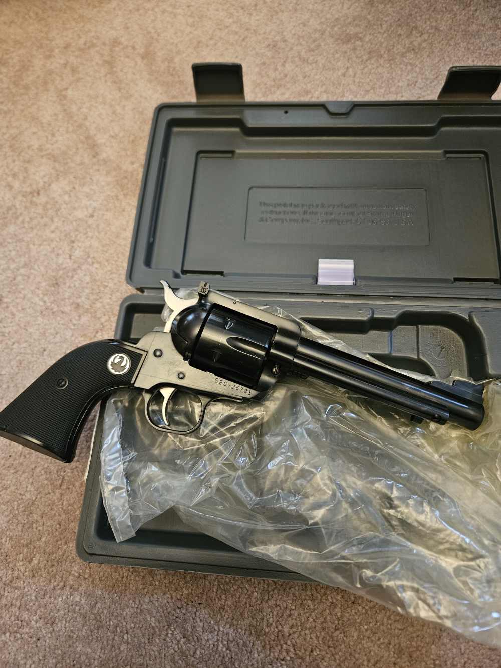 Ruger New Model Blackhawk .44 Special Blued Flat Top Rare Talo? -img-1
