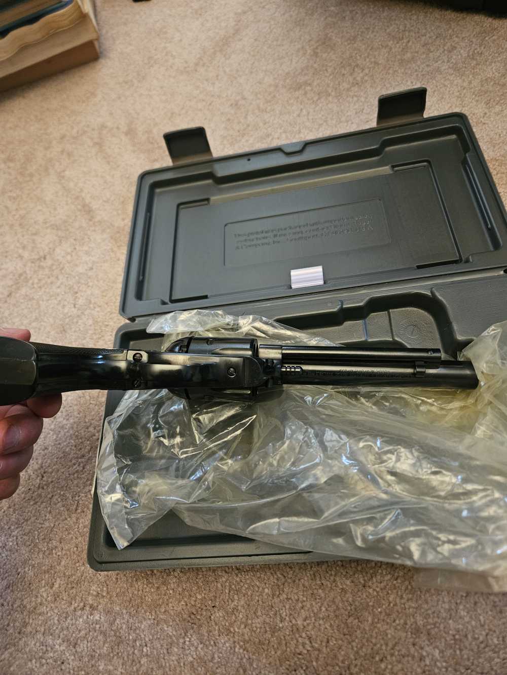 Ruger New Model Blackhawk .44 Special Blued Flat Top Rare Talo? -img-3