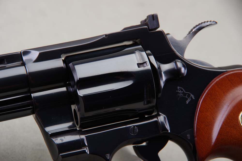 Exceptional 1977 Colt Python 4'' & 6'' Pair 357 Mag Blue Consecutive #s NIB-img-14