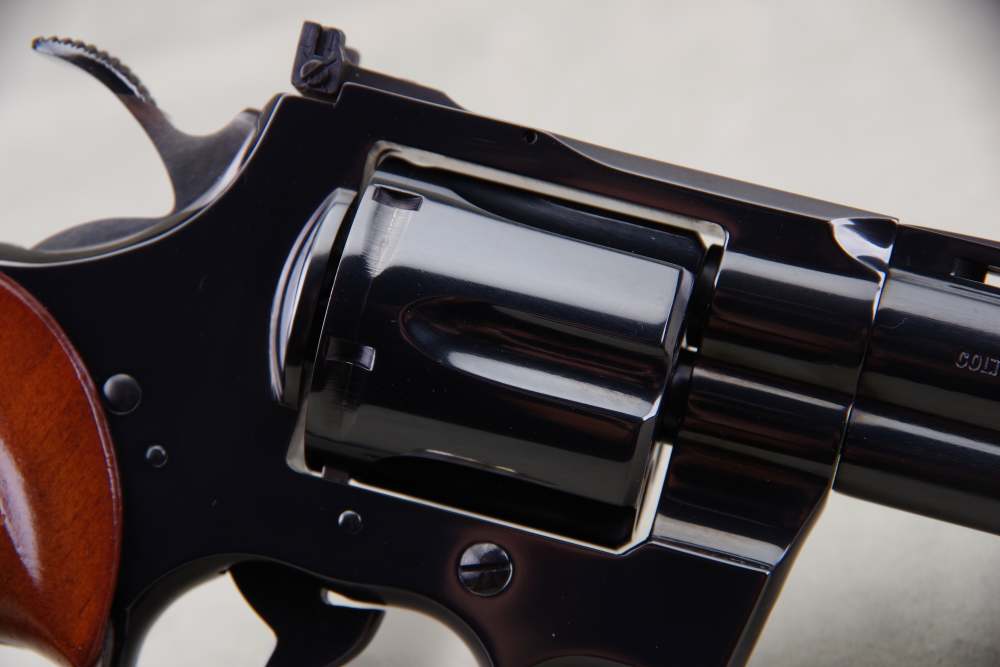 Exceptional 1977 Colt Python 4'' & 6'' Pair 357 Mag Blue Consecutive #s NIB-img-58