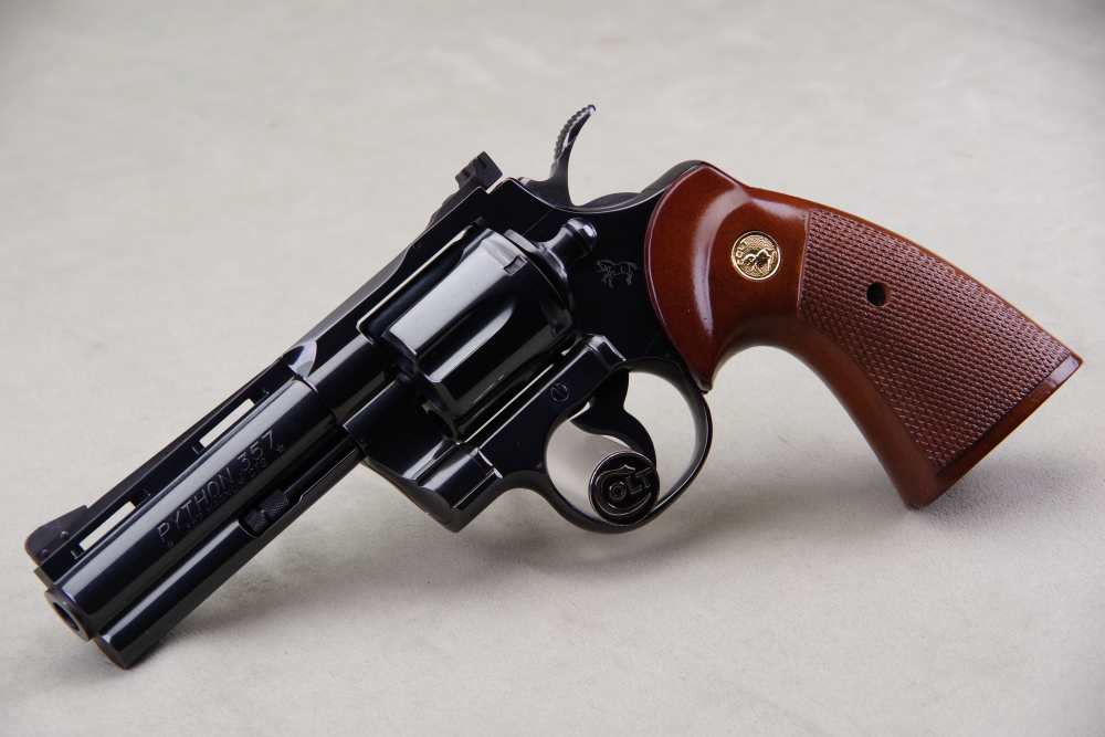 Exceptional 1977 Colt Python 4'' & 6'' Pair 357 Mag Blue Consecutive #s NIB-img-78