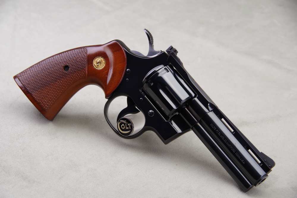 Exceptional 1977 Colt Python 4'' & 6'' Pair 357 Mag Blue Consecutive #s NIB-img-77