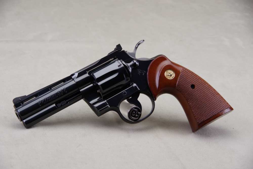 Exceptional 1977 Colt Python 4'' & 6'' Pair 357 Mag Blue Consecutive #s NIB-img-50