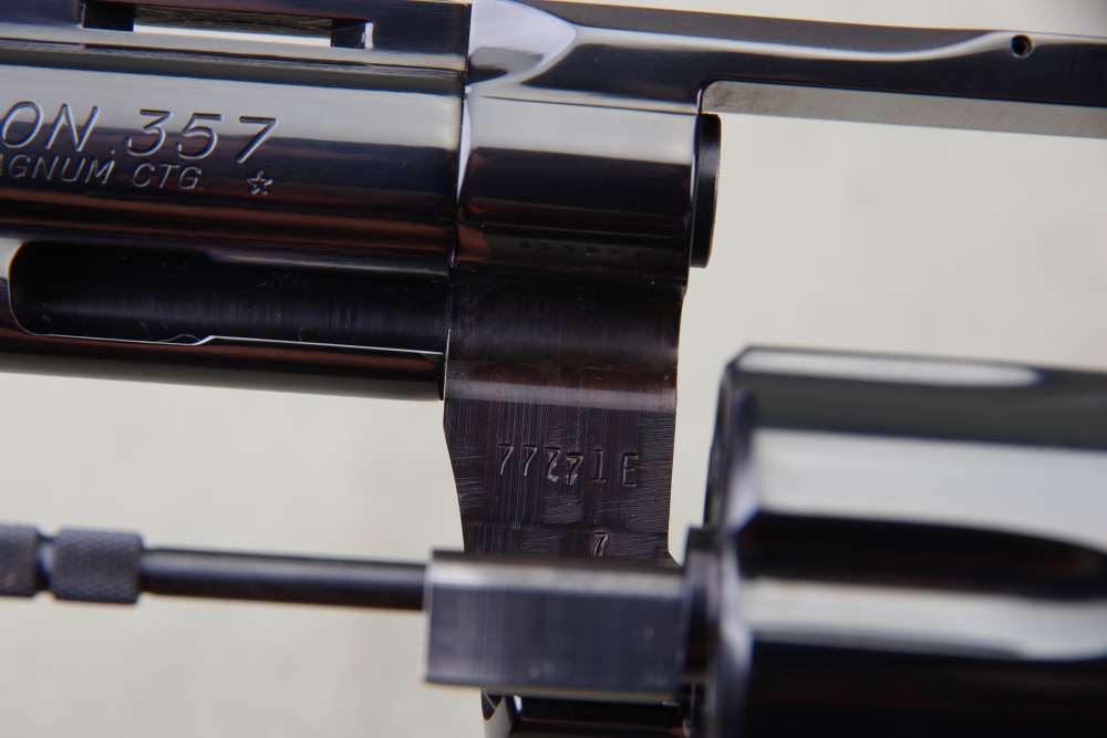 Exceptional 1977 Colt Python 4'' & 6'' Pair 357 Mag Blue Consecutive #s NIB-img-66