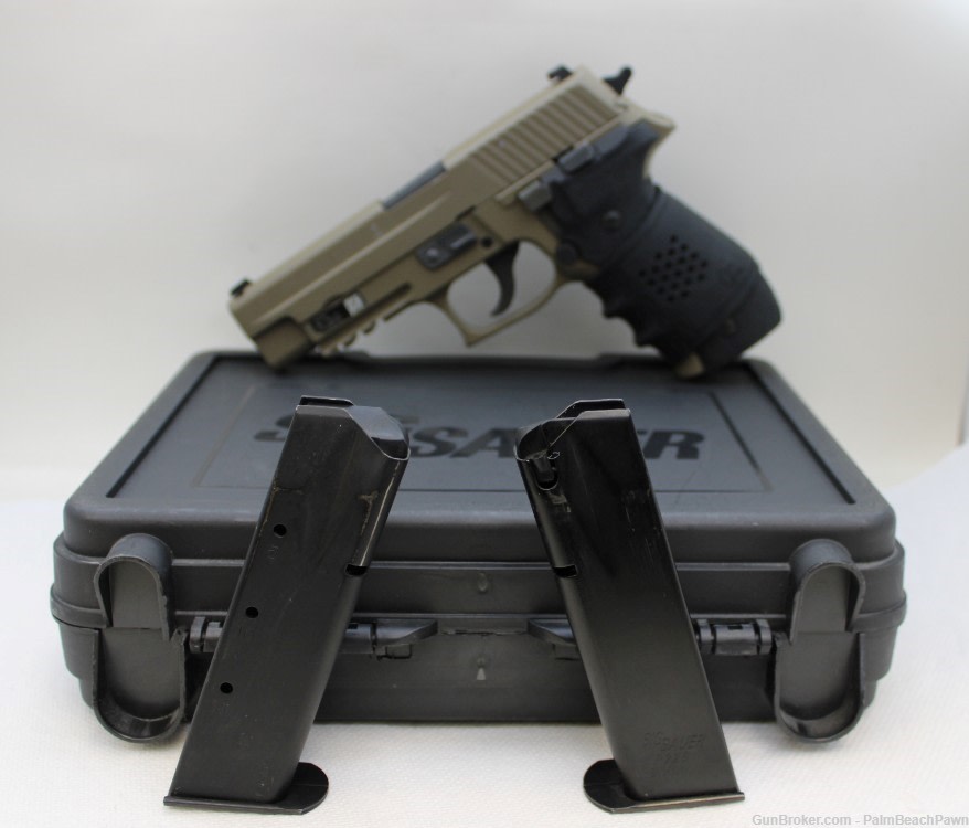 SIG SAUER P226 MK-25-D 9mm Pistol with 2 Mags in Or. Case-img-17