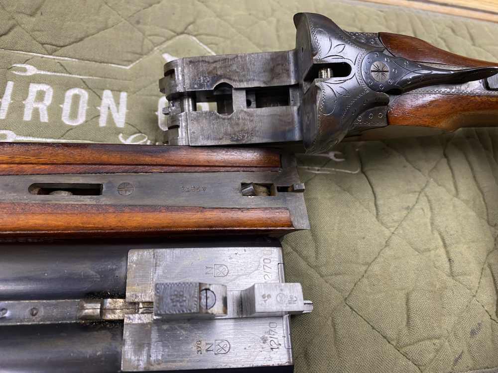 Merkel Model 47E 12Ga Side X Side 12GA 26'' Auto Ejectors Very Nice -img-14