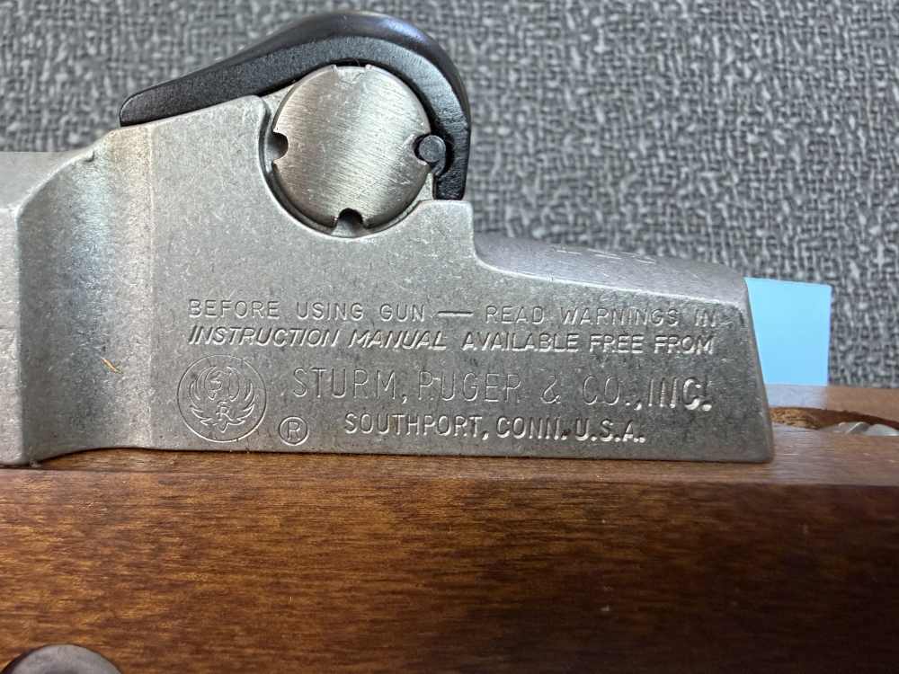 Ruger Mini-14 - .223 Remington - Factory Folding Stock - Stainless Steel-img-4