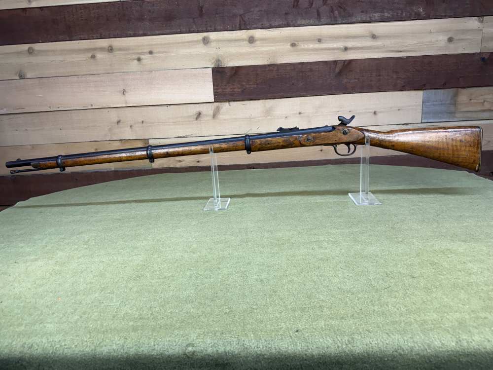 US Civil War Confederate Contract Panke Fields & Sons Percussion Rifle-img-0