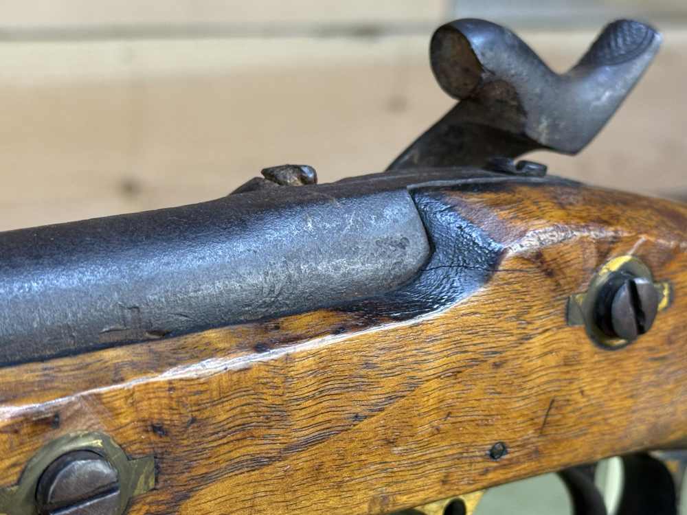 US Civil War Confederate Contract Panke Fields & Sons Percussion Rifle-img-9