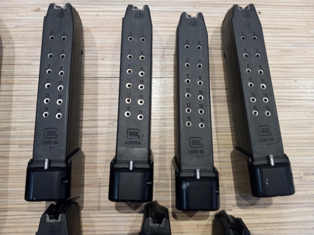 GLOCK 35 GEN 4 40 S&W PISTOL WITH MANY UPGRADES, AMMO & MAGAZINES-img-7