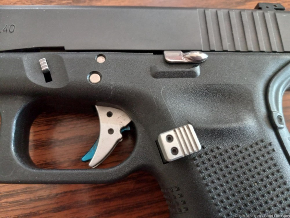 GLOCK 35 GEN 4 40 S&W PISTOL WITH MANY UPGRADES, AMMO & MAGAZINES-img-20