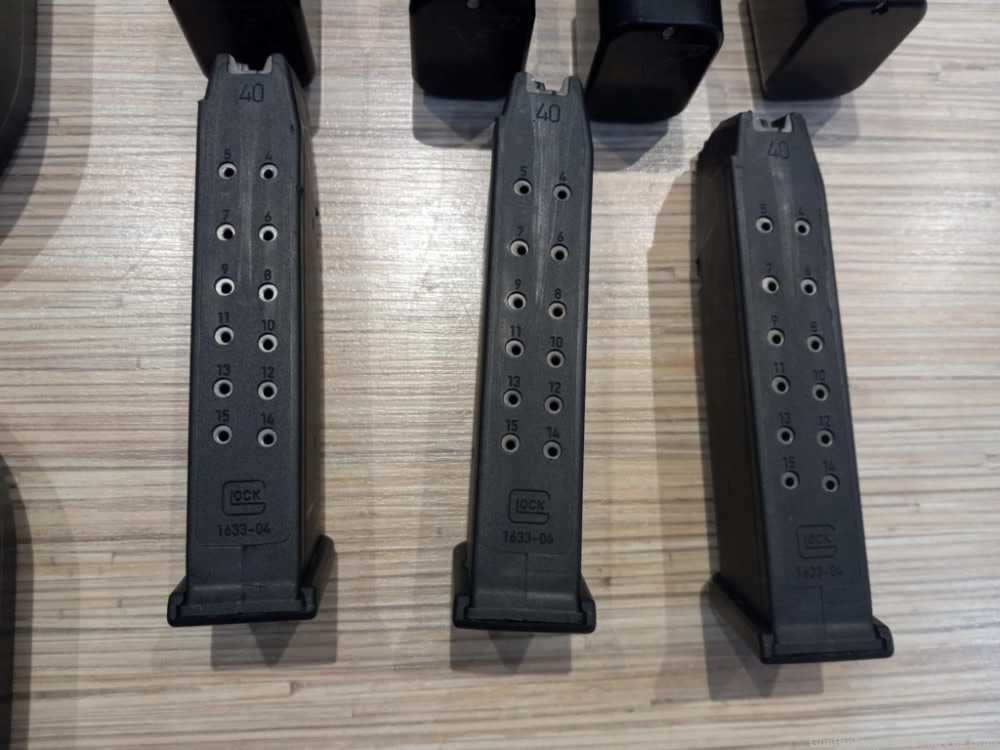 GLOCK 35 GEN 4 40 S&W PISTOL WITH MANY UPGRADES, AMMO & MAGAZINES-img-6