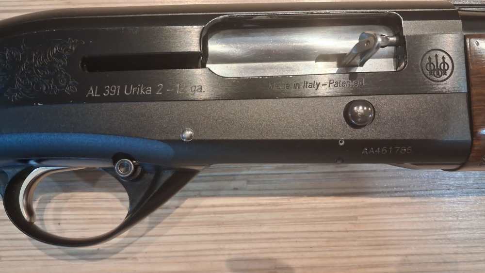 BERETTA AL391 URIKA 2 12GA 28" SEMI-AUTO SHOTGUN W/ CHOKES & ORIGINAL CASE-img-6