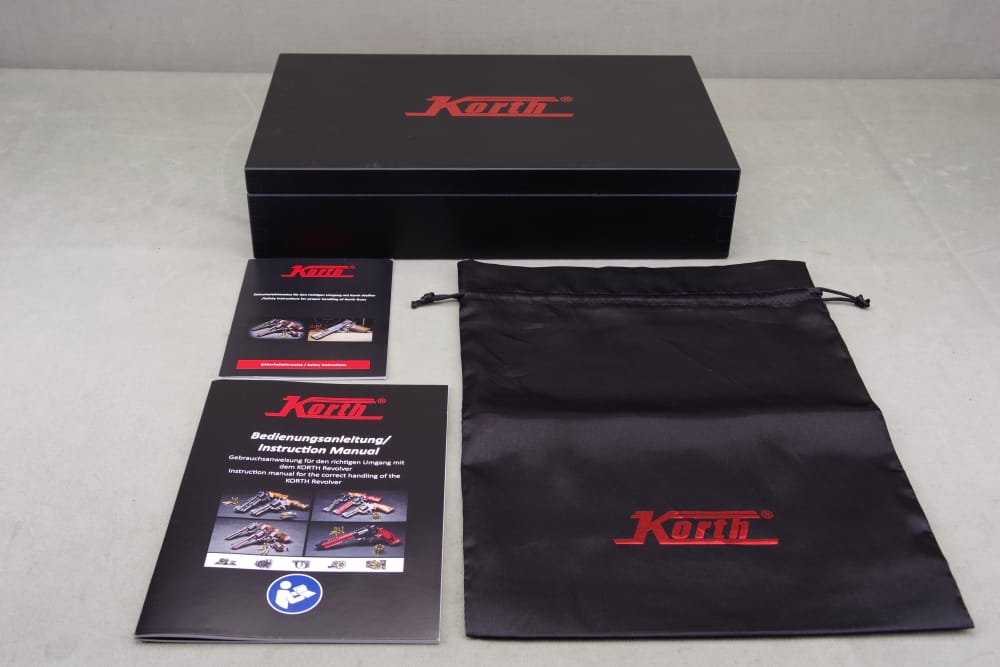 Exceptional & Scarce 2020 Korth Classic 44 Mag 6'' Black DLC 100% NIB-img-6