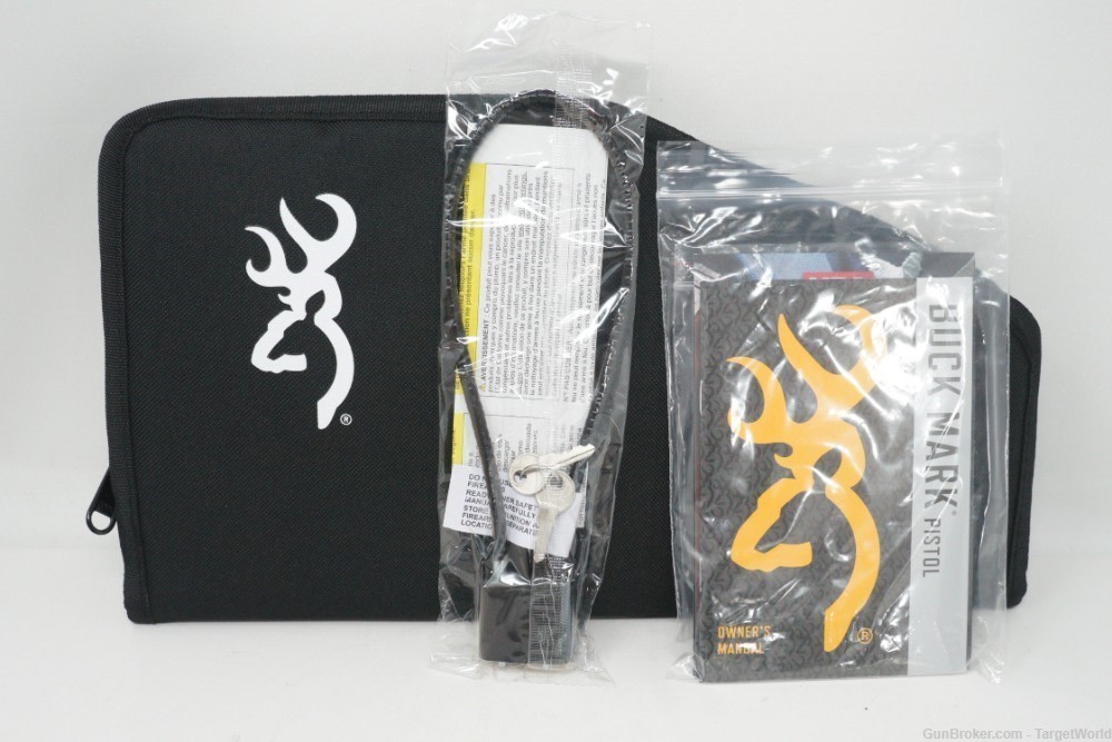 BROWNING BUCK MARK PLUS PRACTICAL .22LR 2 TONE 10 ROUNDS (BW051591490)-img-32