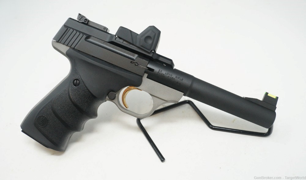 BROWNING BUCK MARK PLUS PRACTICAL .22LR 2 TONE 10 ROUNDS (BW051591490)-img-2