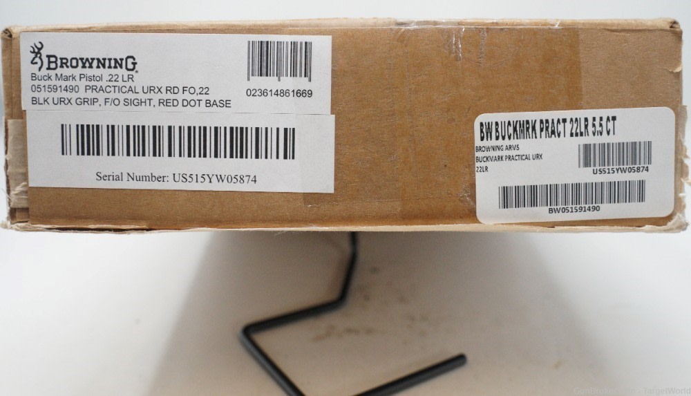 BROWNING BUCK MARK PLUS PRACTICAL .22LR 2 TONE 10 ROUNDS (BW051591490)-img-31