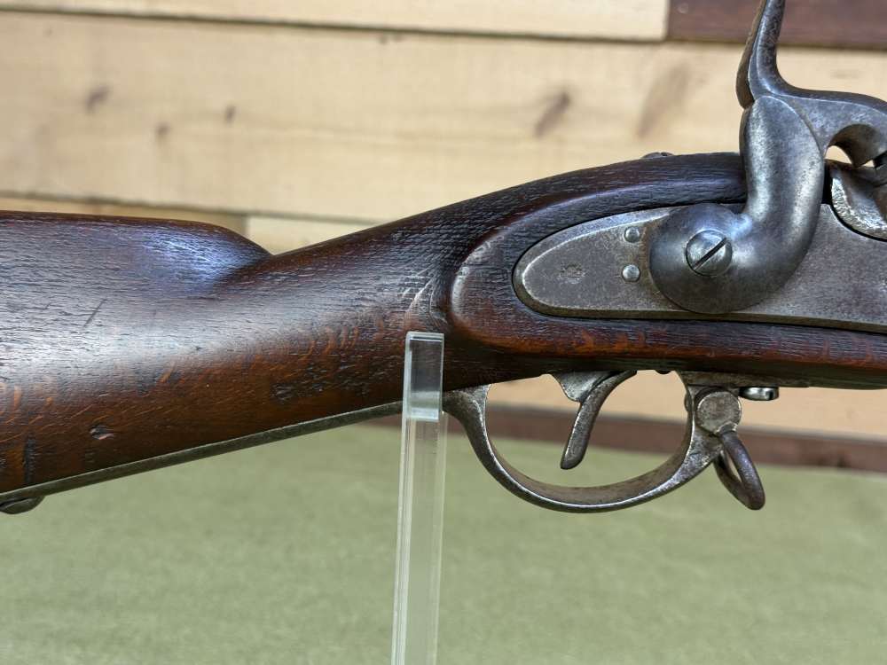 Civil War Confederate Import Austrian Lorenz Percussion Rifle 1863 Dated -img-9