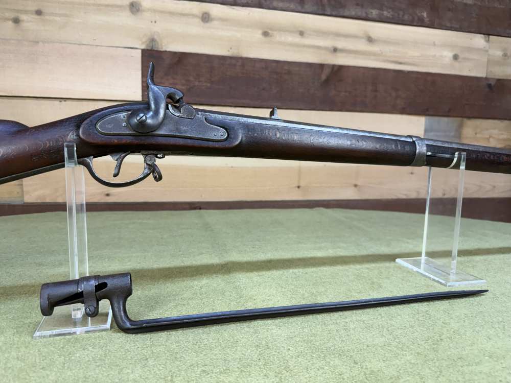 Civil War Confederate Import Austrian Lorenz Percussion Rifle 1863 Dated -img-7
