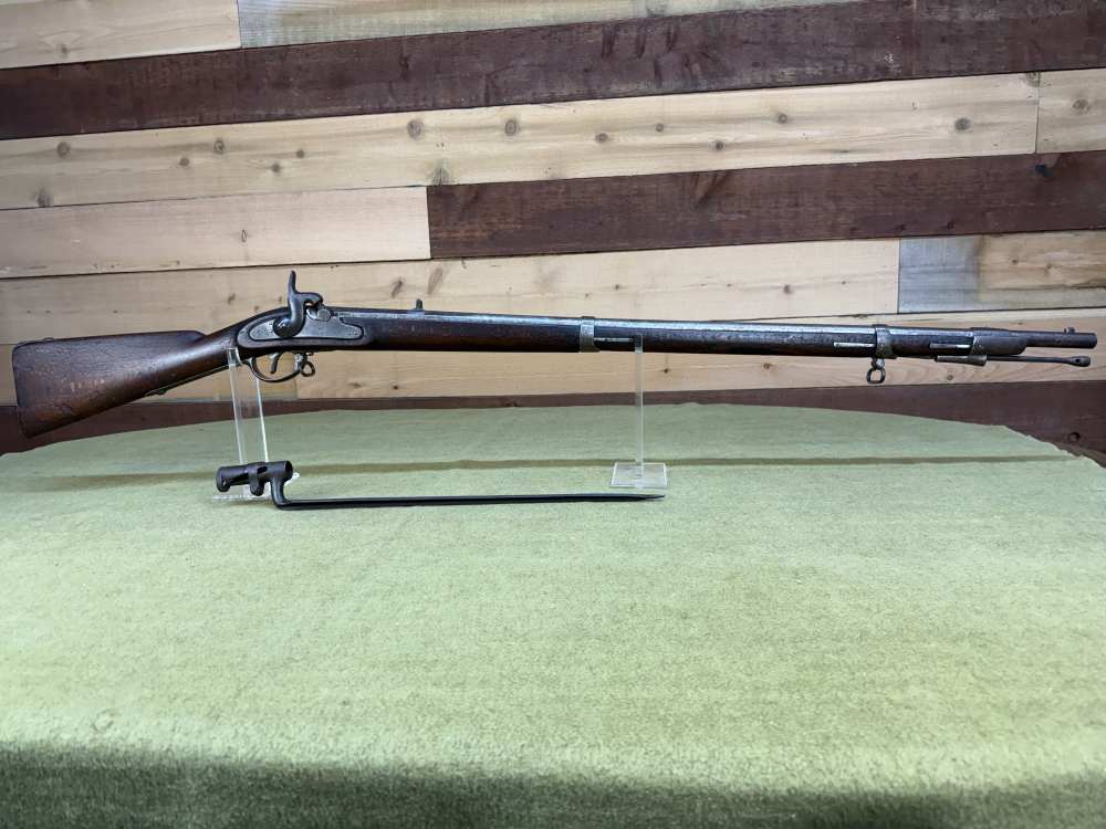Civil War Confederate Import Austrian Lorenz Percussion Rifle 1863 Dated -img-6