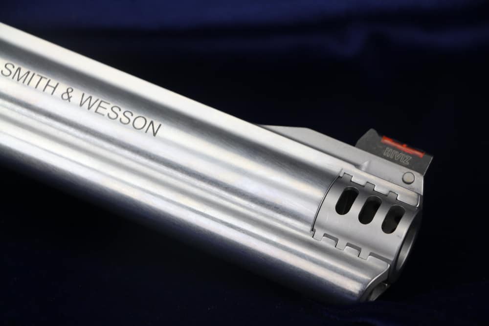 Smith & Wesson 500 Revolver 163501, 500 S&W, 8.38", HiViz Sights, NIB-img-10