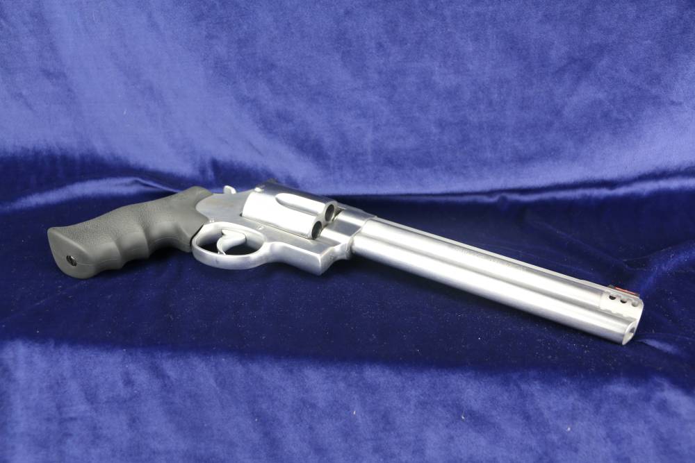 Smith & Wesson 500 Revolver 163501, 500 S&W, 8.38", HiViz Sights, NIB-img-18