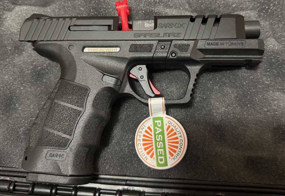 SAR USA SAR9X Compact Black 9MM Pistol-img-0
