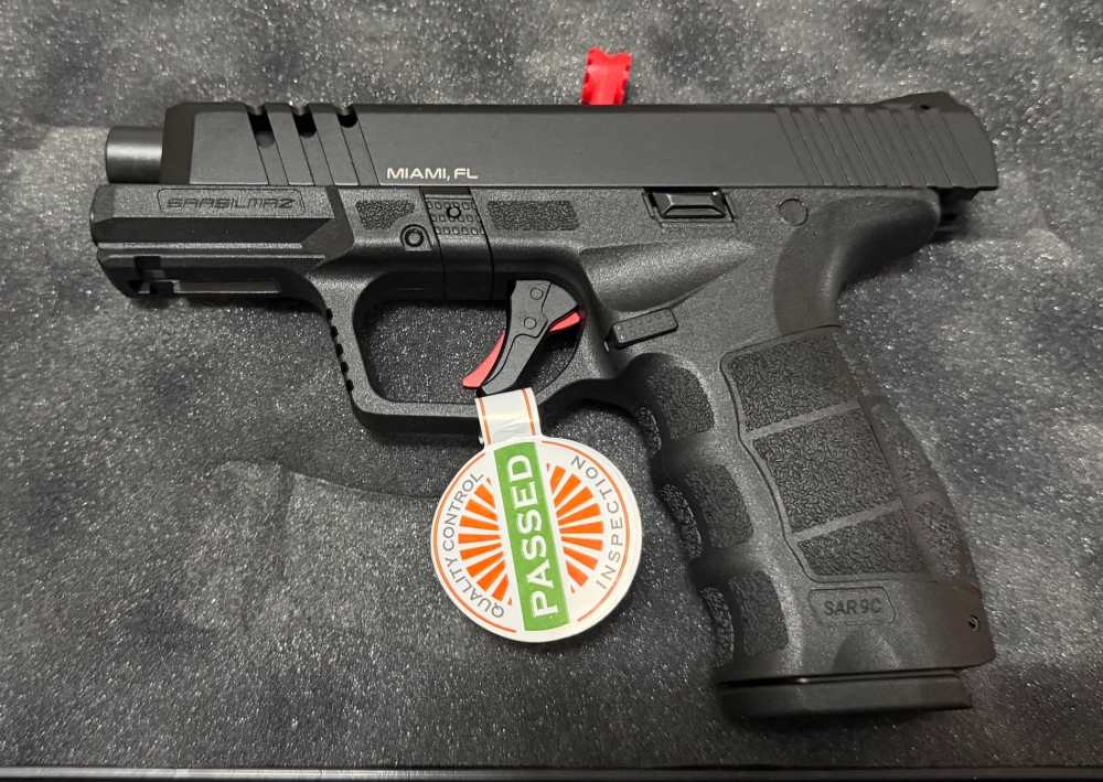 SAR USA SAR9X Compact Black 9MM Pistol-img-1