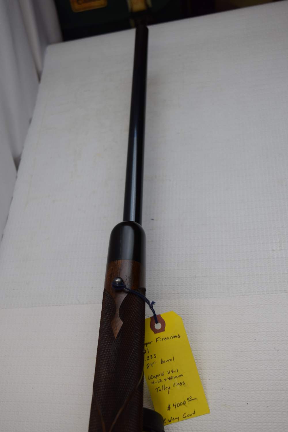 Cooper Firearms 21, 223 rem, 24" bbl, Leupold VX-1 4-12x40, VG Cond.-img-6