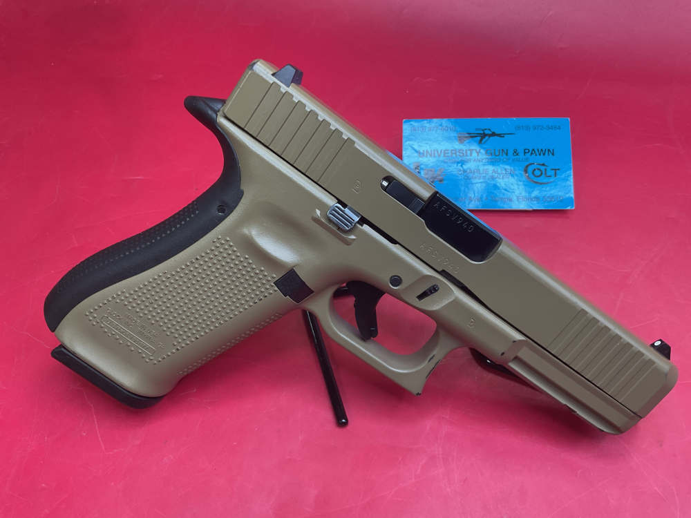 Glock 17 GEN5 9mm 4.5” - FDE - G17 Gen 5 Tan-img-12