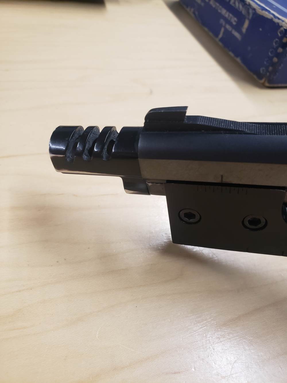 Superb 1959 S&W 41 22lr Match Weight Boxed Muzzle Brake-img-6