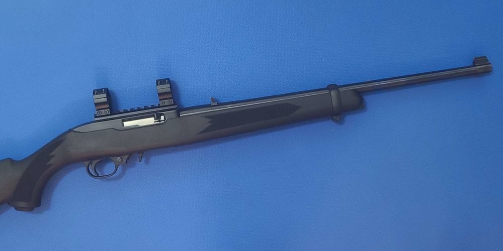 Ruger 10/22 .22lr 18.5" 1022 01151 carbine with scope bases and mount model-img-6