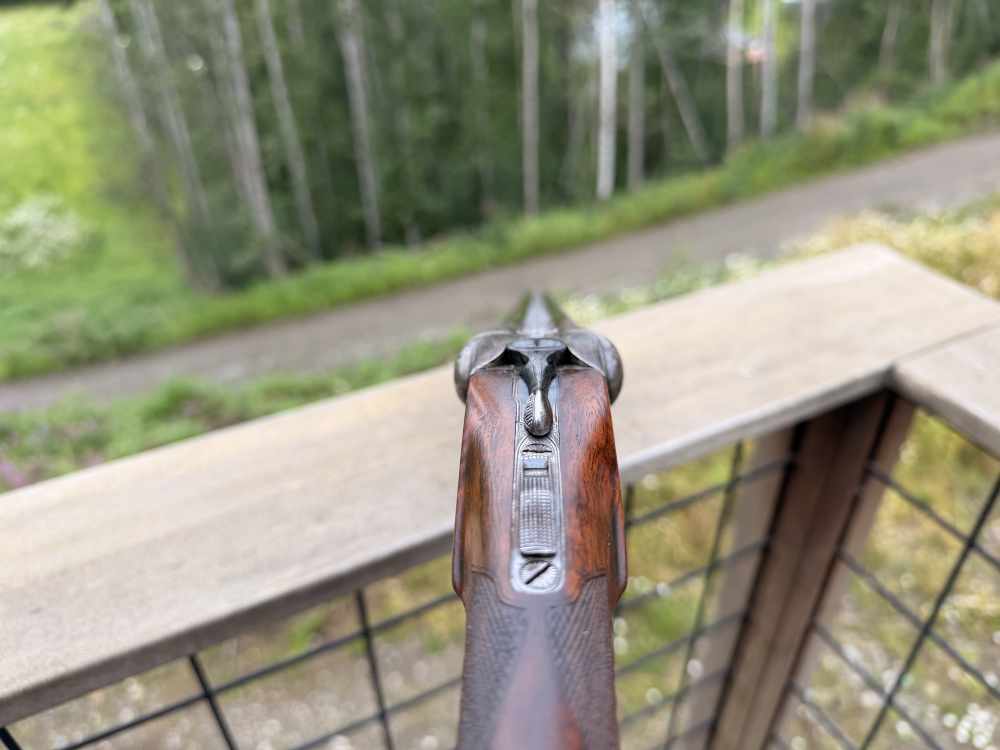 1902 Ithica Gun Co. Grade 3 Ejector, Auto Safety, Double Teigger, 16 Gauge-img-6