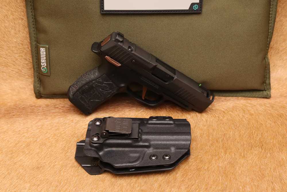 Sig Sauer P365XL Rose Comp 9MM 3.1" Semi-Automatic Optic Ready Pistol-img-0