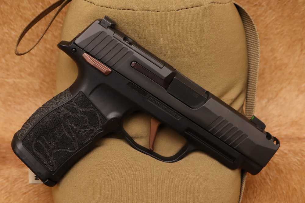 Sig Sauer P365XL Rose Comp 9MM 3.1" Semi-Automatic Optic Ready Pistol-img-1