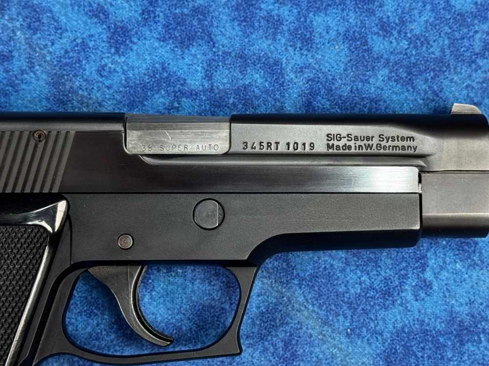 Browning BDA SIG-Sauer .38 Super Semi-Auto Pistol – Rare West German-img-6