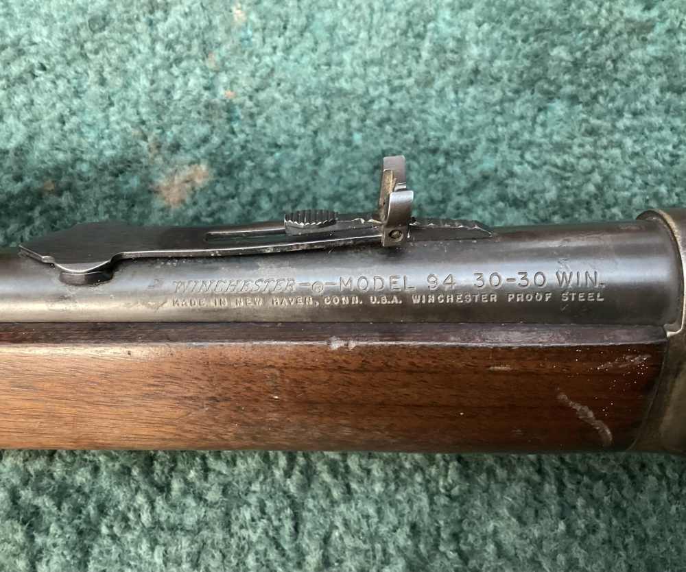 Pre-owned 1974 Winchester Model  94 lever rifle in .30-30-img-17