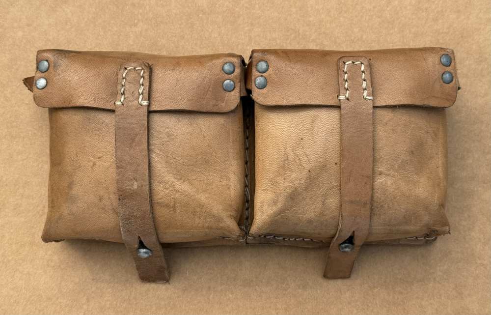Mint Original WWII German G43 K43 Rifle Magazine Pouches  -img-0