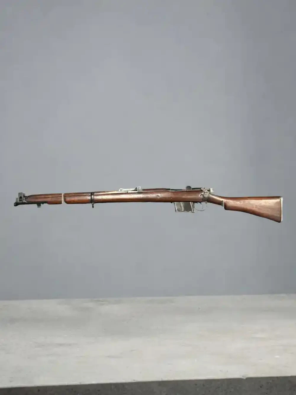 1966 Indian Ishapore Enfield 2A1 7.62 NATO Bolt-Action Military Rifle-img-0