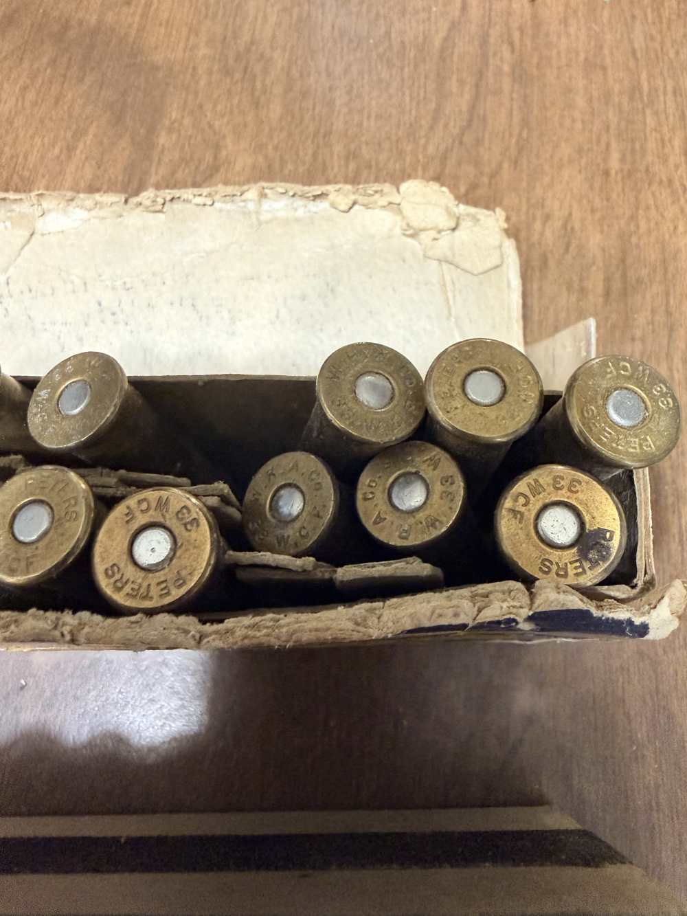 36 Rounds of Vintage 33 WCF 33 Winchester Cartridges-img-3