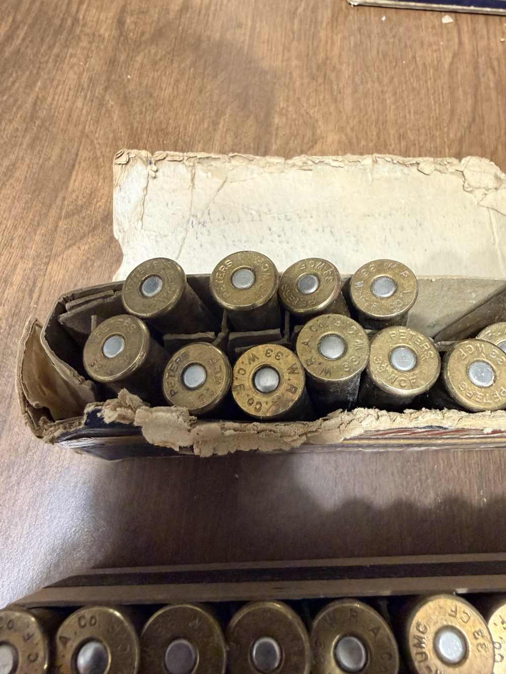 36 Rounds of Vintage 33 WCF 33 Winchester Cartridges-img-4