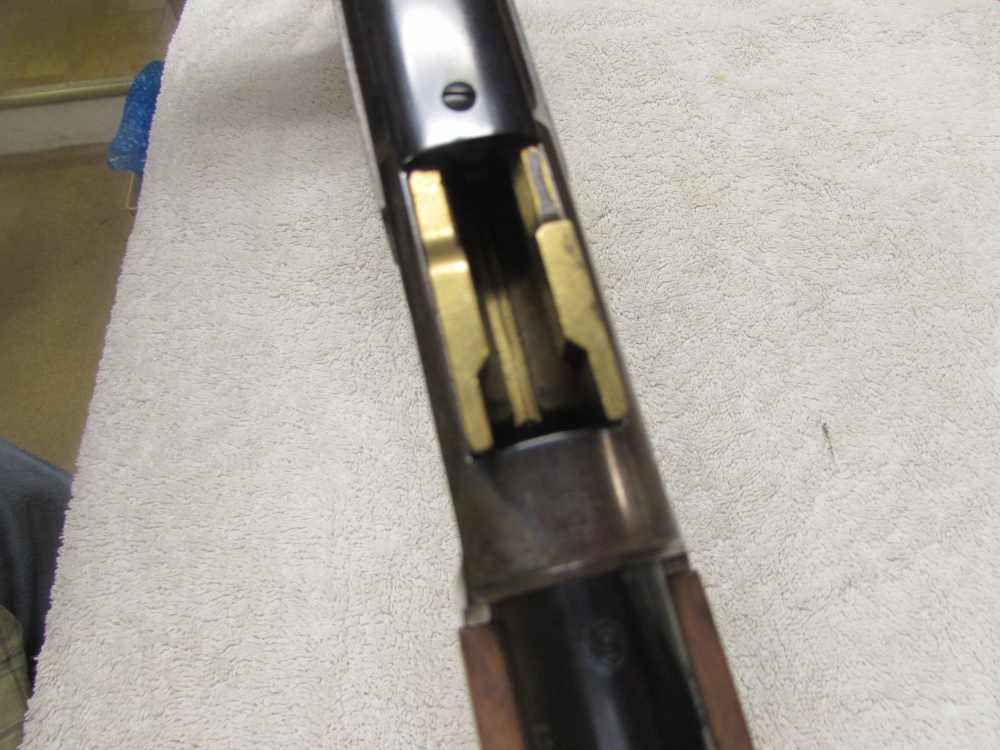 Winchester model 73  1873 Short Rifle GR3 44-40 win in box 534202140-img-25