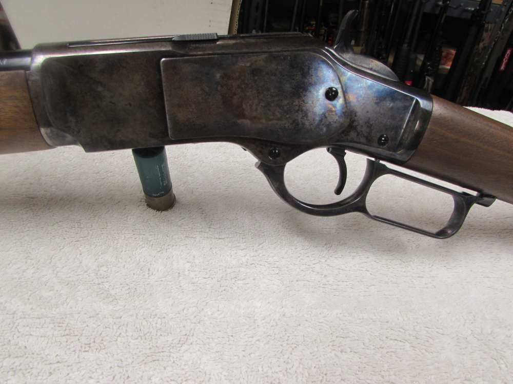 Winchester model 73  1873 Short Rifle GR3 44-40 win in box 534202140-img-8