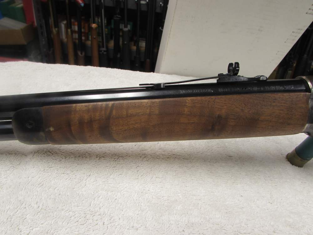 Winchester model 73  1873 Short Rifle GR3 44-40 win in box 534202140-img-6