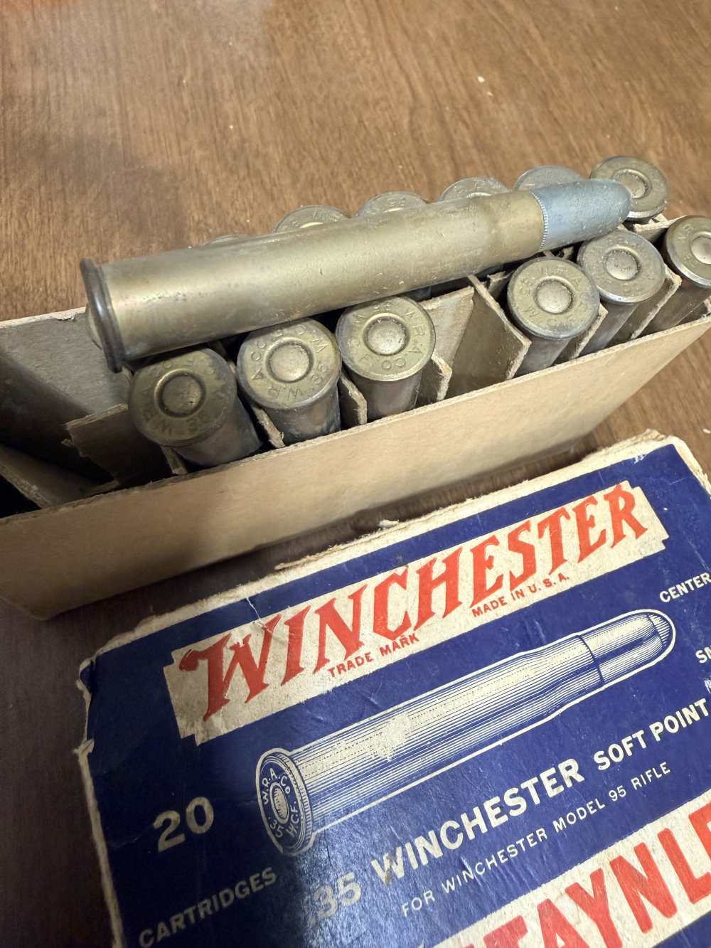15 rounds of 35 Winchester Cartridges for the model 95 rifle  -img-2