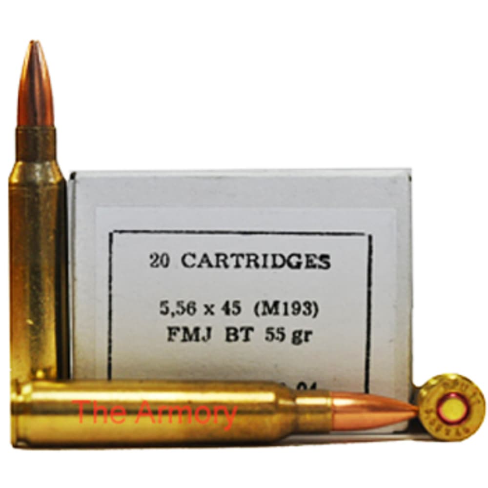 5.56 M193 NATO 55GR FMJ BT Prvi Partizan Ammo 100rds NO CC FEES ..-img-3