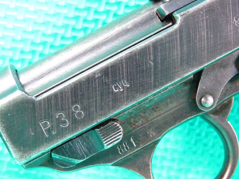 German WWII Spreewerk P38 Semi-Auto 9mm Luger Made 1944 Walther Nice!-img-9