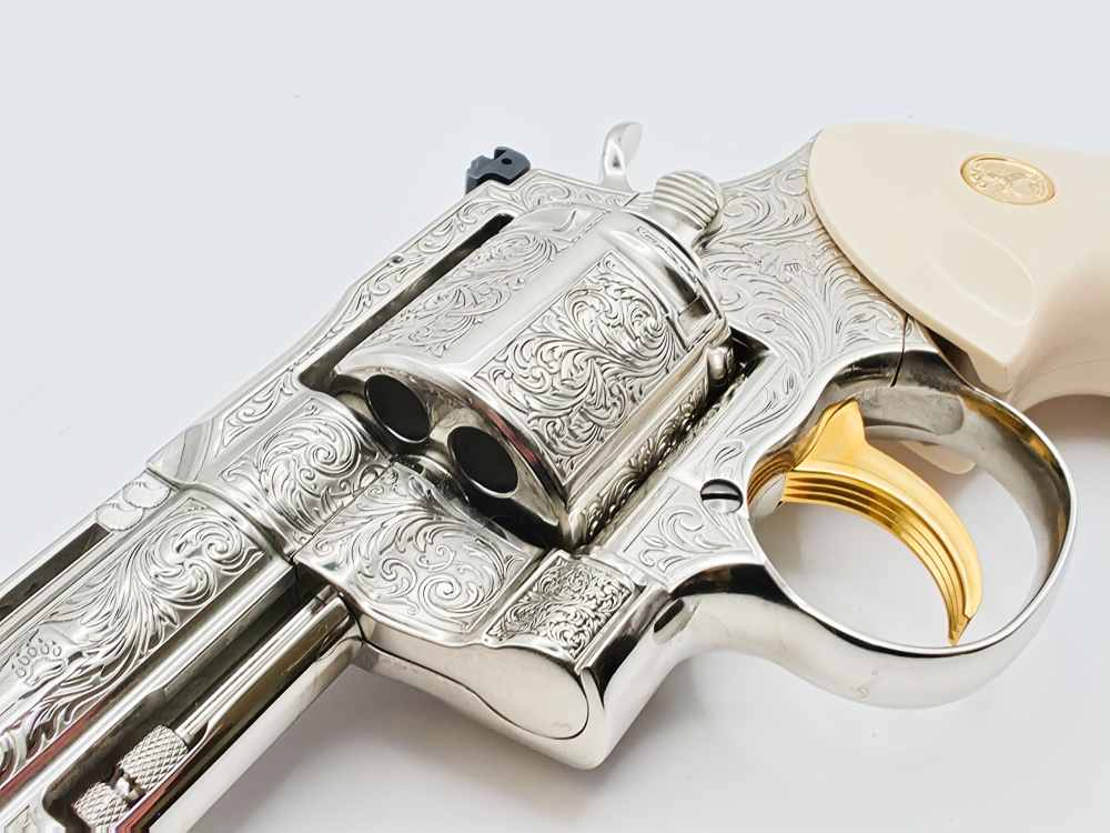 Colt Grizzly Nickel Plated With Full Engraving-img-0